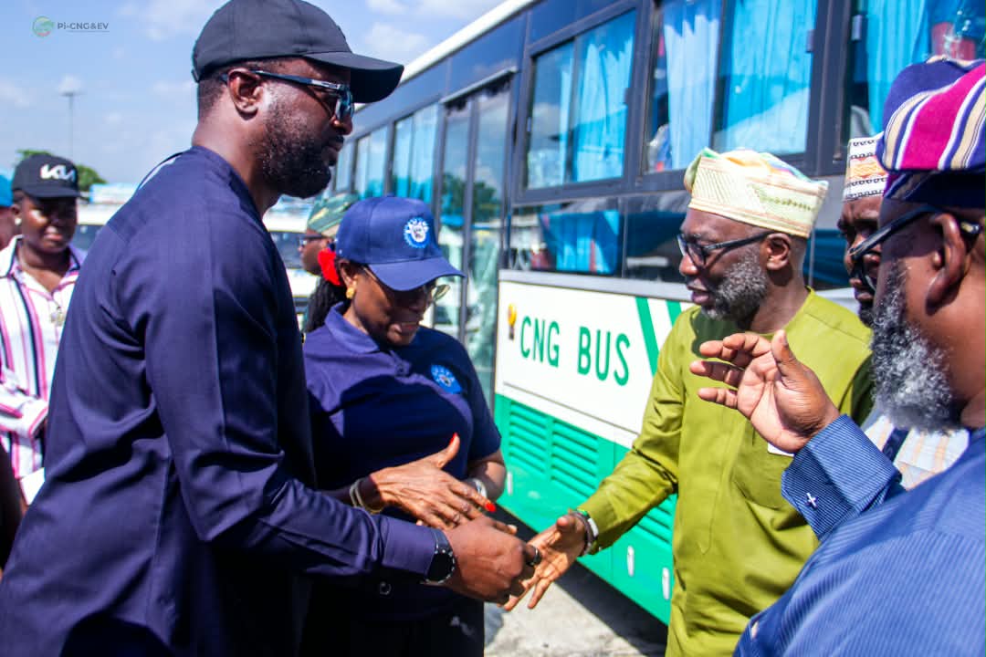 Pi-CNG & EV, LAMATA bus handover, Lagos